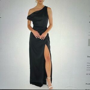 Show me your mumu Jodie dress in black